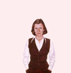 Sylvia Shap Realist Artist: Portrait of 'Nancy Berman'