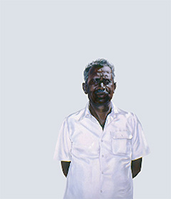 Sylvia Shap Realist Artist: Portrait of 'Singh'
