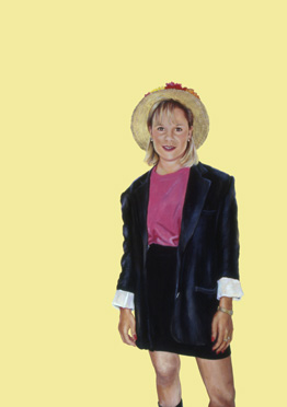 Sylvia Shap Realist Artist: Portrait of 'Randi Calesa'