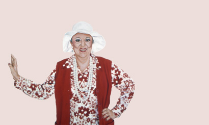 Sylvia Shap Realist Artist: Portrait of 'Joan A Cosmetic Saleswoman'